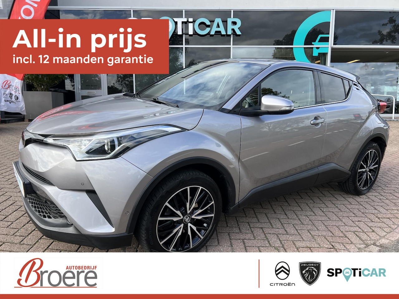 Toyota C-HR - 1.2 116 pk Executive | Afneembare trekhaak - AutoWereld.nl