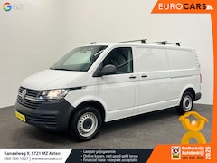 Volkswagen Transporter - 2.0 TDI L2H1 Airco Cruise Control Trekhaak Parkeersensoren 2x schuifdeur Stoelverwarming
