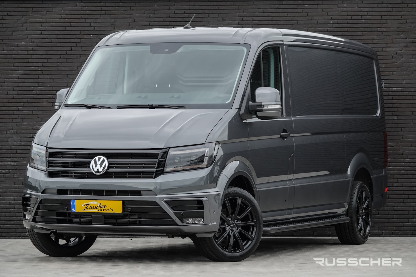 Volkswagen Crafter - L3H2 | 2.0Tdi 177Pk Aut. | Stoel-Stoel | Achteruitrijcamera | LED | 19'' | Indium Grey - AutoWereld.nl