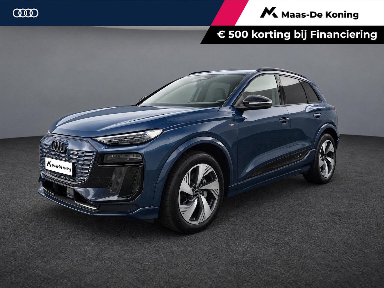 Audi Q6 e-tron - S edition 306pk performance 100 kWh · 360 Camera · Leder · Warmtepomp · Luchtvering · Elek - AutoWereld.nl