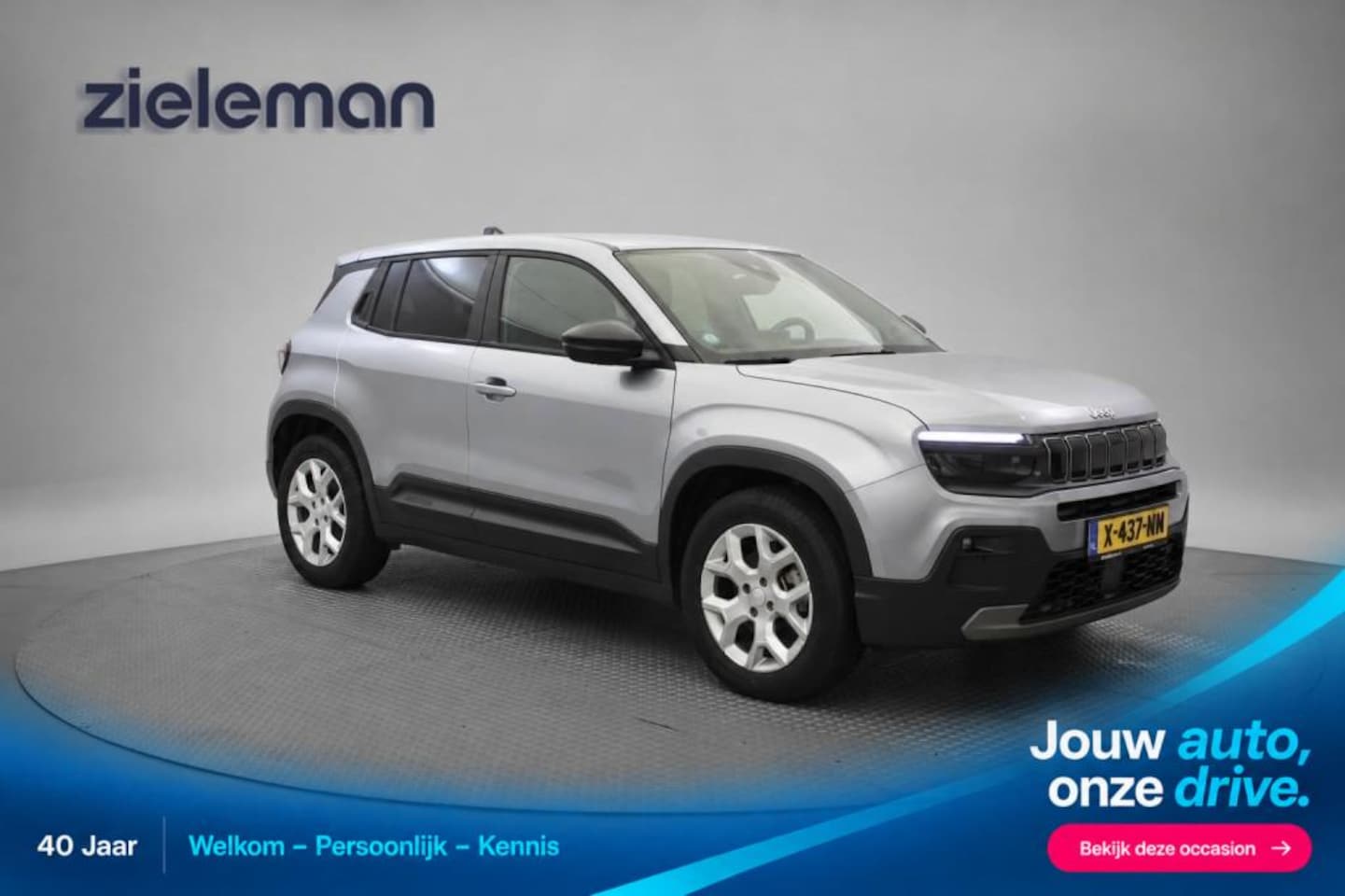 Jeep Avenger - Longitude 54 kWh - Carplay, Camera, Adapt. Cruise, Stoelverw. SOH 96,69% - AutoWereld.nl