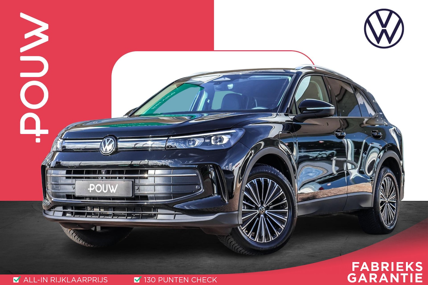 Volkswagen Tiguan - 1.5 eHybrid 204pk Life Edition | SoH 100% | Trekhaak | 360 Camera | Elektr. Achterklep | S - AutoWereld.nl