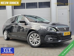 Peugeot 308 SW - 1.2 PureTech Blue Lease Premium Trekhaak/360/Carplay/Lane/Dak/Cruise/Dode/Leder/DAB/Navi/P