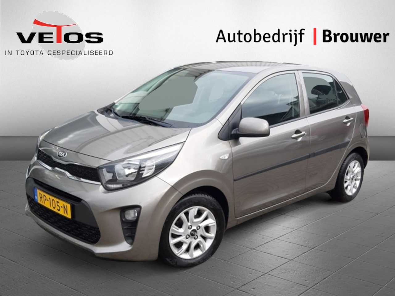 Kia Picanto - 1.0 CVVT ComfortPlusLine Navigator 1.0 CVVT ComfortPlusLine Navigator - AutoWereld.nl