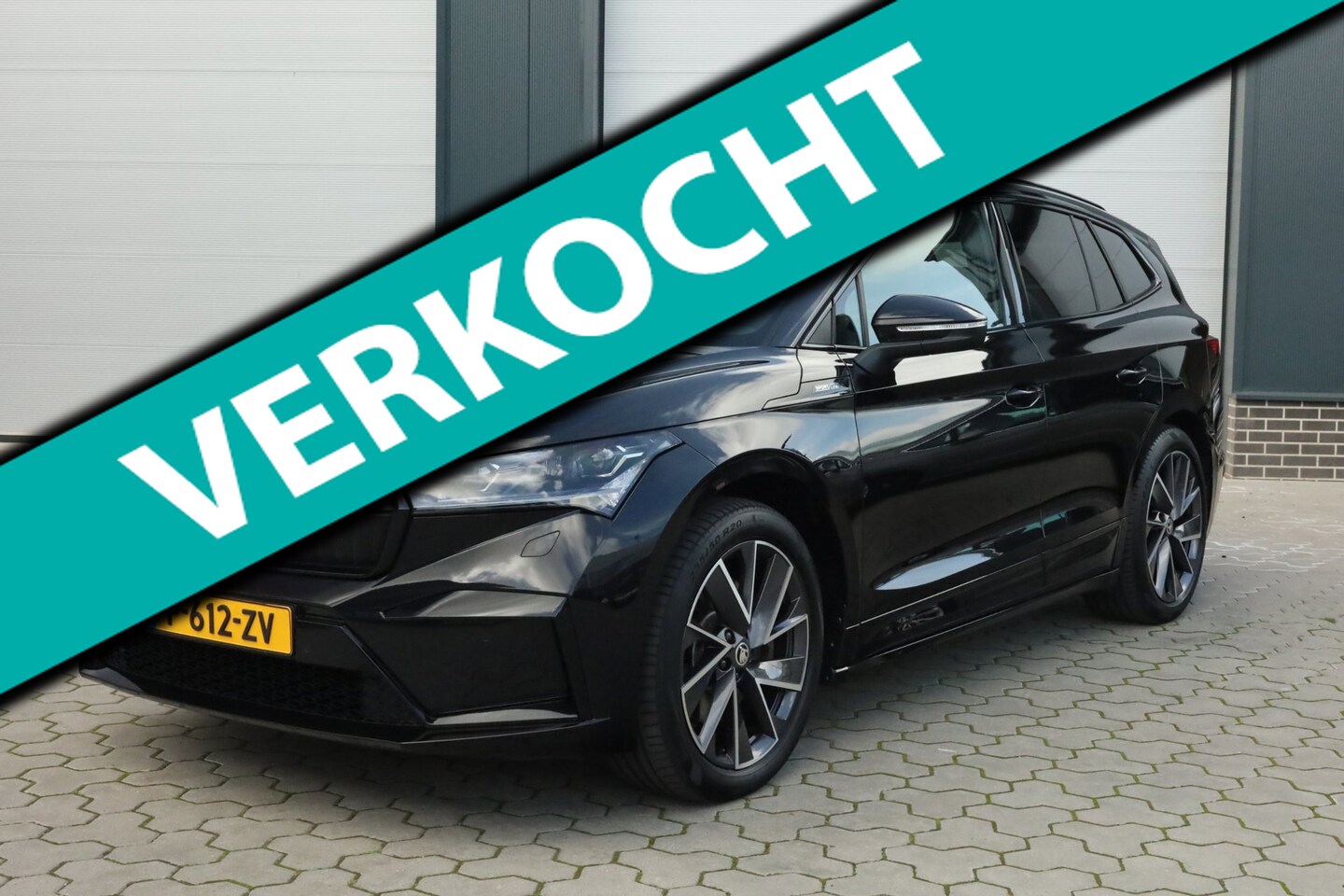 Skoda Enyaq iV - 80 Sportline Memory Adaptief Camera Sfeer - AutoWereld.nl