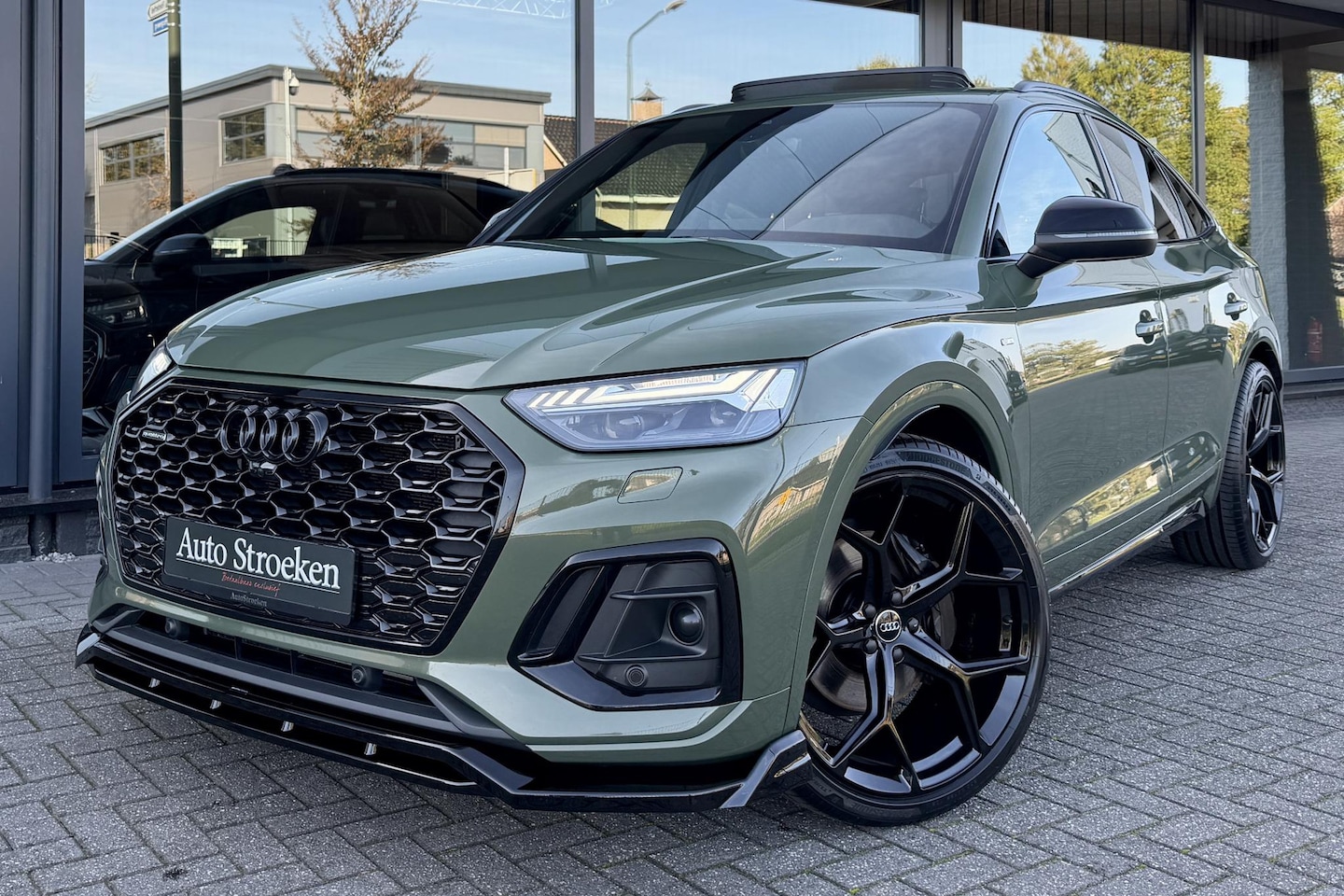 Audi Q5 SQ5 Sportback - 55 TFSIe 3x S-Line Pano Lucht Memory Matrix - AutoWereld.nl