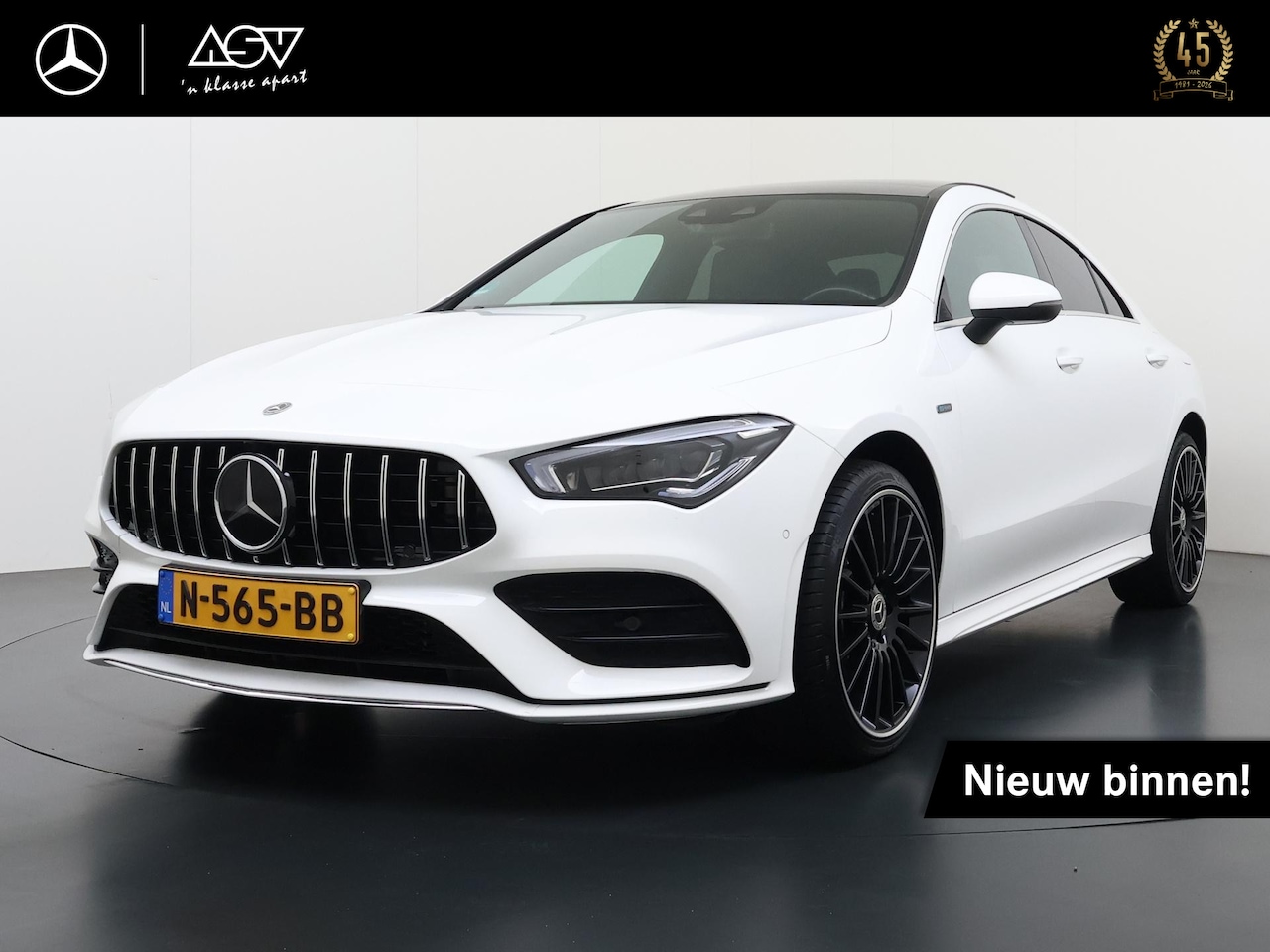 Mercedes-Benz CLA-Klasse - 250 e Business Solution AMG Limited Panoramadak, 19 Inch Multispaaks AMG velgen, Adaptieve - AutoWereld.nl