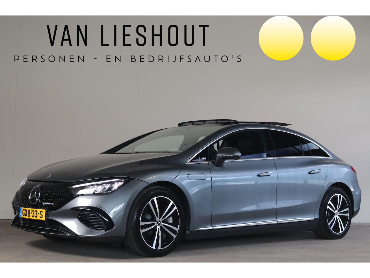 Mercedes-Benz EQE - 300 Business Edition 90 kWh - NL- Auto!! Pano I Mem. seats I Sfeerverl. - AutoWereld.nl