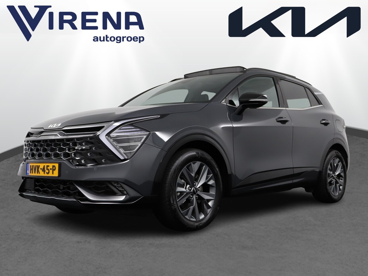 Kia Sportage - 1.6 T-GDi Hybrid GT-Line - Schuif-/kanteldak - Stoel-/stuurwielverwarming - Adaptieve Crui - AutoWereld.nl