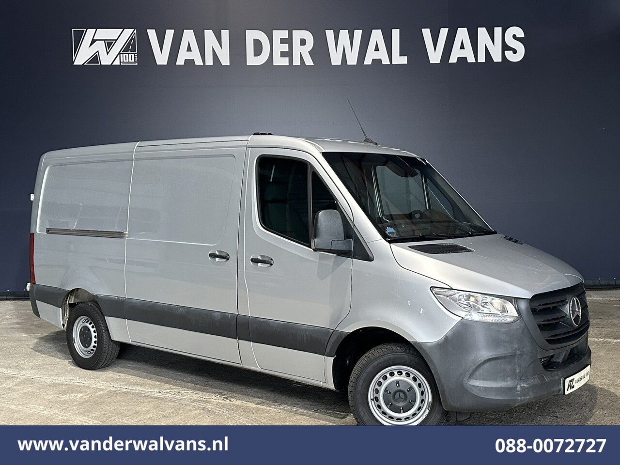 Mercedes-Benz Sprinter - 315CDI 150pk L2H1 Euro6 Airco | Camera | Apple Carplay | Chauffeursstoel | Tachograaf Andr - AutoWereld.nl