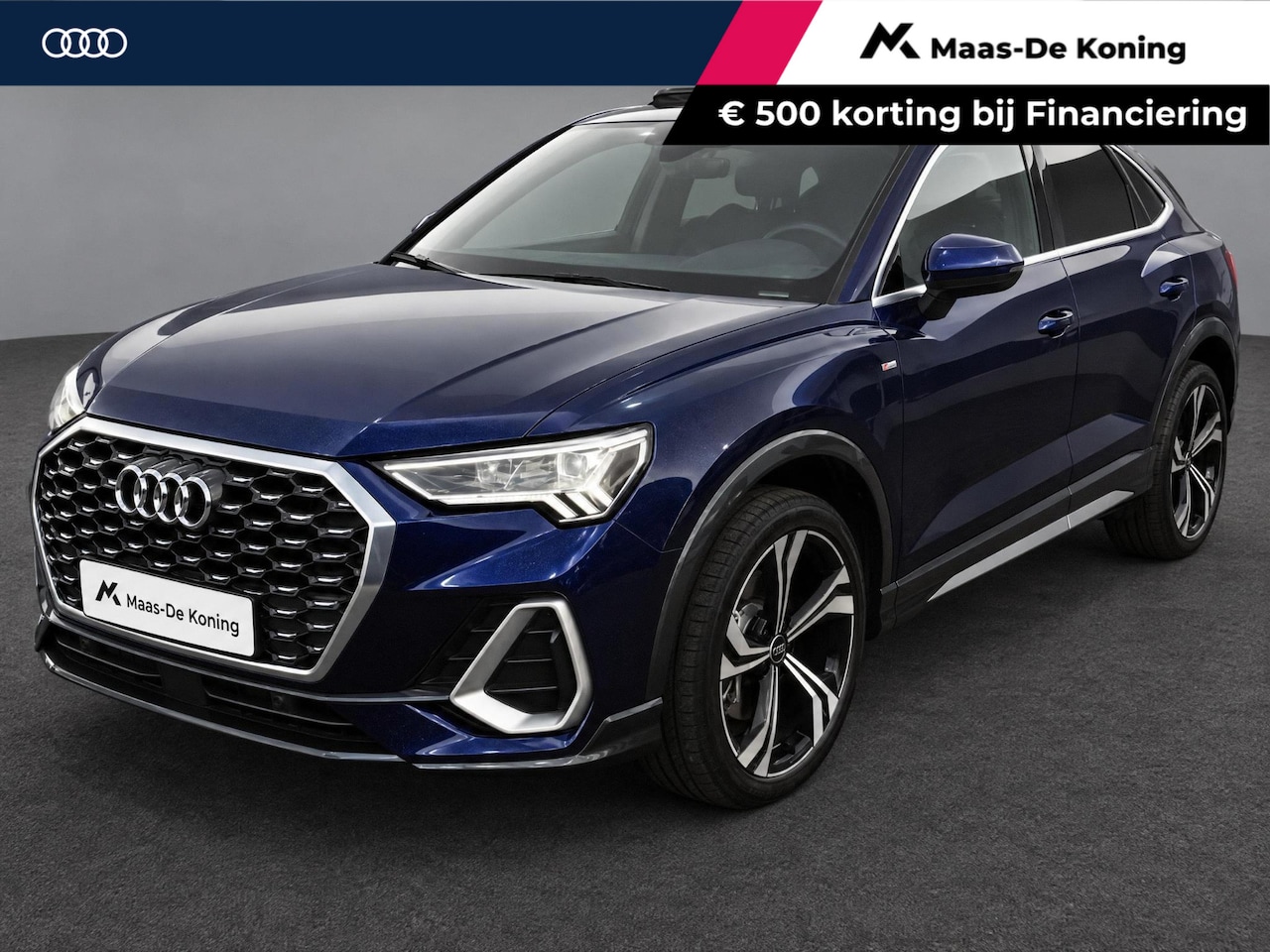 Audi Q3 Sportback - 45TFSIe 245PK S Line · Panoramadak · Trekhaak · Camera + Parkeersensoren · Apple/Android C - AutoWereld.nl
