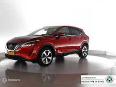 Nissan Qashqai - 1.3 MHEV 160PK Automaat N-Connecta pano|led|cam360|lmv18