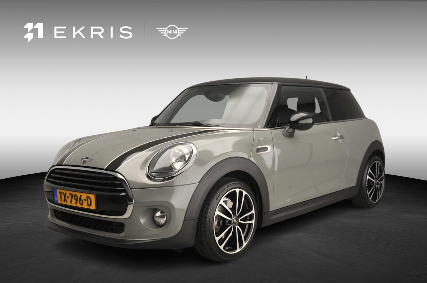 MINI 3-Deurs - Cooper / Sportstoelen / Half Leder / Navigatie / Cruise / Isofix / Alu wielen 16 inch blac - AutoWereld.nl