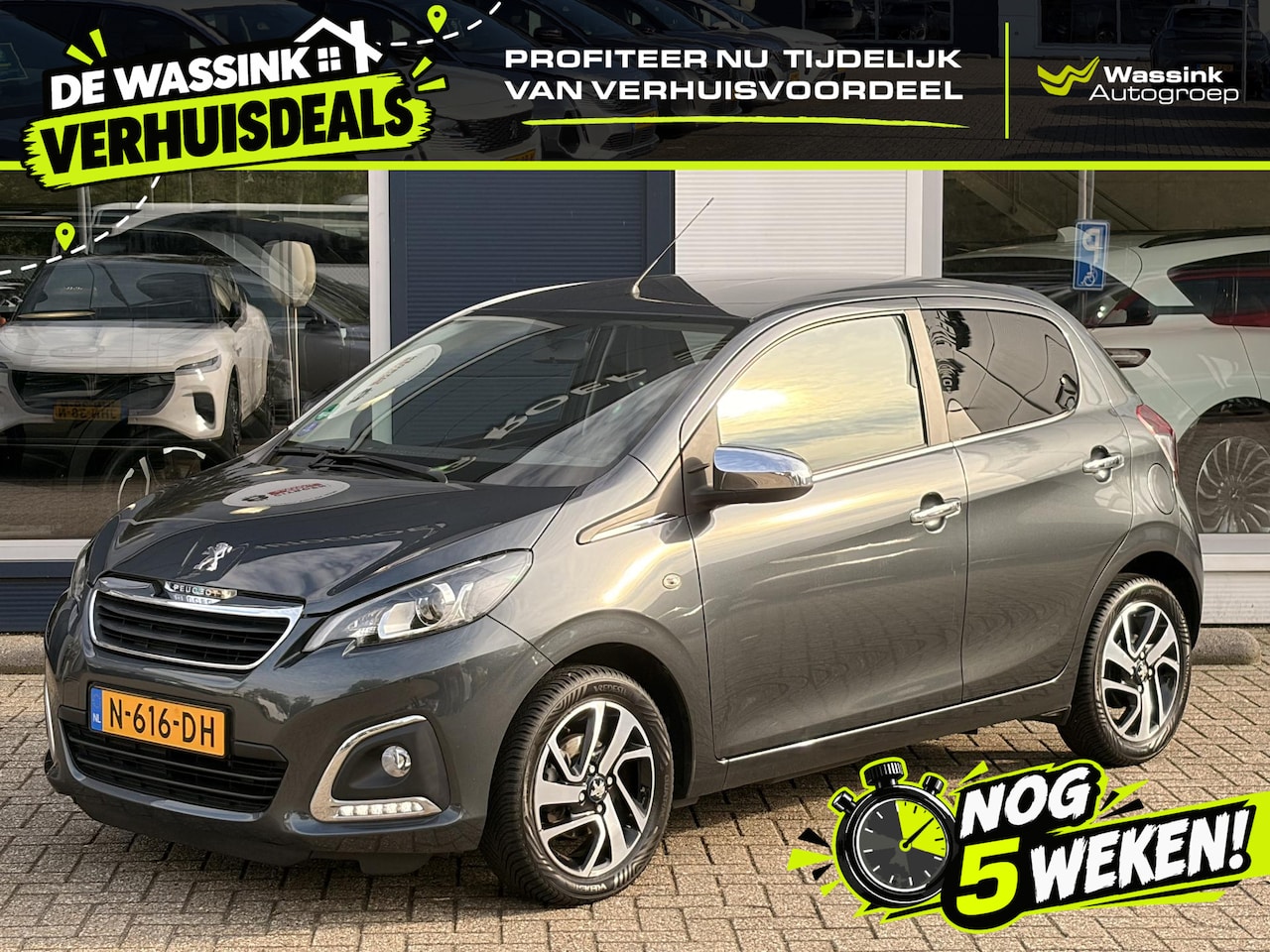 Peugeot 108 - 1.0 e-VTi Allure I Multimedia systeem I Camera - AutoWereld.nl