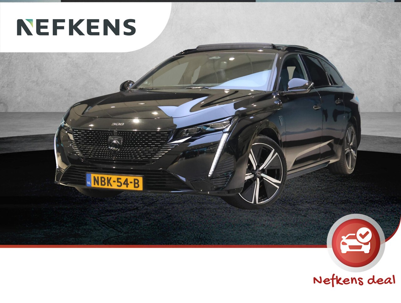 Peugeot 308 SW - GT Hybrid 136 pk Automaat | Panoramisch schuifdak | 360 Camera | Focal Premium - AutoWereld.nl
