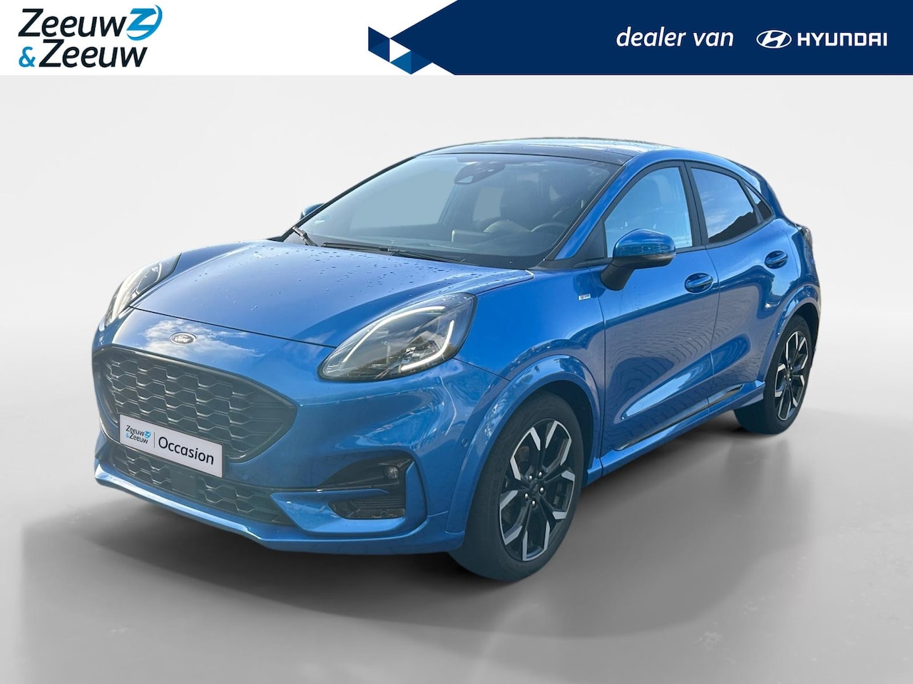 Ford Puma - 1.0 EcoBoost Hybrid ST-Line X Panoramadak, zeer compleet! NU met 12 maanden garantie! - AutoWereld.nl
