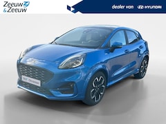 Ford Puma - 1.0 EcoBoost Hybrid ST-Line X Panoramadak, zeer compleet NU met 12 maanden garantie