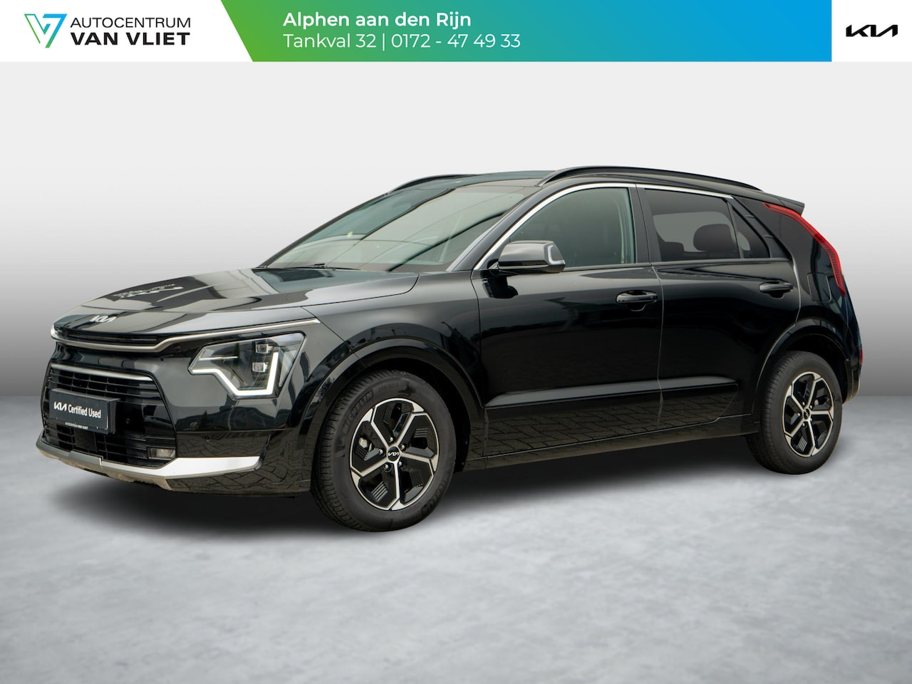 Kia Niro - 1.6 GDi Hybrid DynamicPlusLine | Stuur-/stoelverwarming | Schuif-/kanteldak | Achteruitrij - AutoWereld.nl