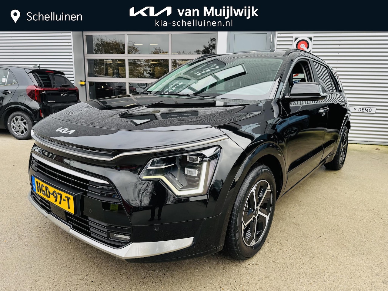 Kia Niro - 1.6 GDi Hybrid DynamicPlusLine Sunroof | Keyless | Stoel&Stuurverw. | DAB+ | Electr. Acht - AutoWereld.nl