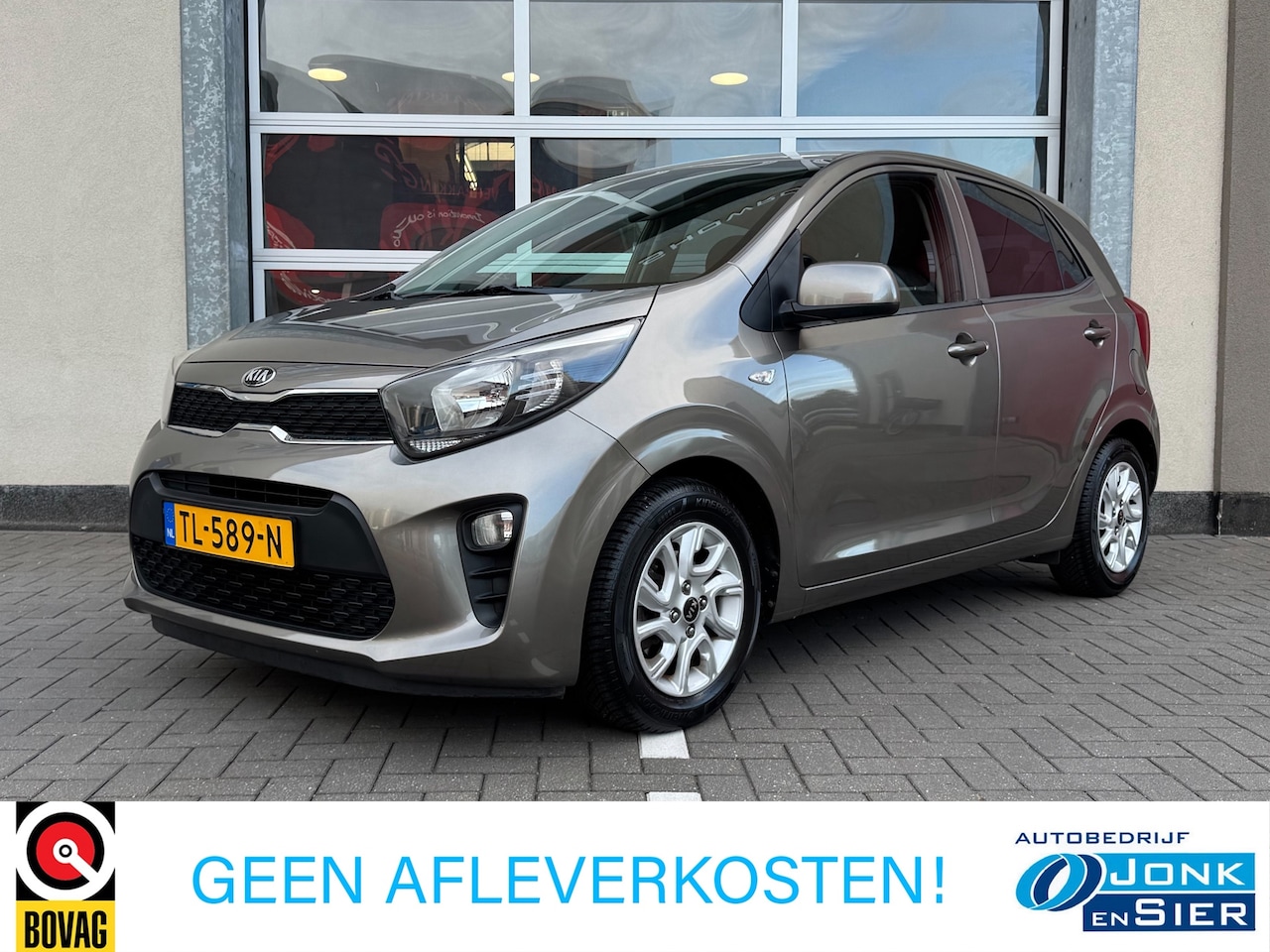 Kia Picanto - 1.0 CVVT ComfortPlusLine Navigator|Apple CarPlay/Android Auto|4-seiz.banden|Camera|Navi|Ve - AutoWereld.nl