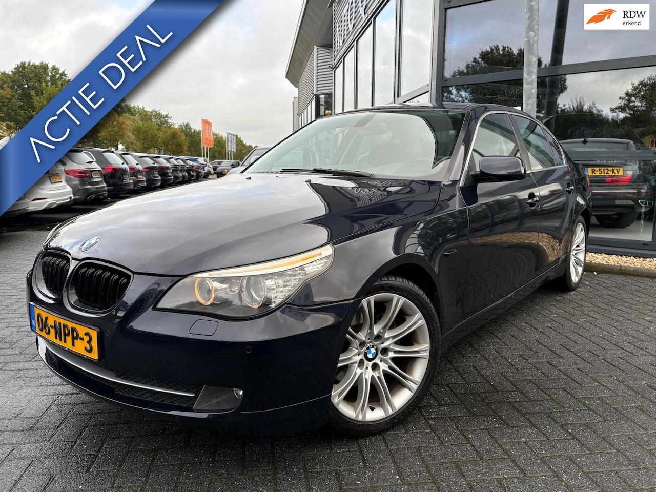 BMW 5-serie - 523i | Automaat | Navi | Cruise | Leder | PDC | LMV | LCI | Nette auto | - AutoWereld.nl