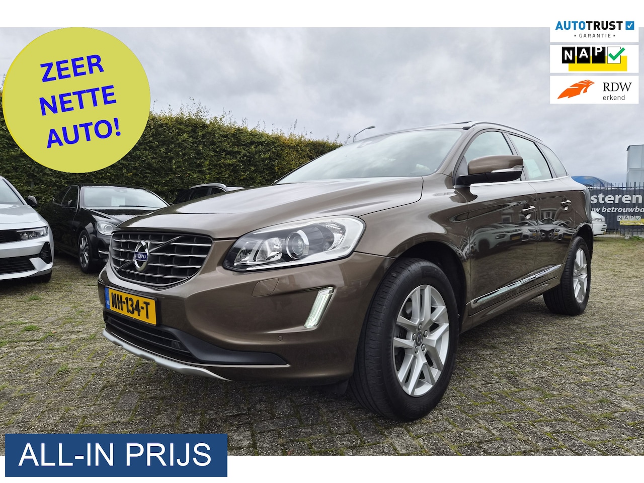 Volvo XC60 - 2.0 T5 FWD Polar+ ✅KEURIGE AUTO MET TREKHAAK - AutoWereld.nl