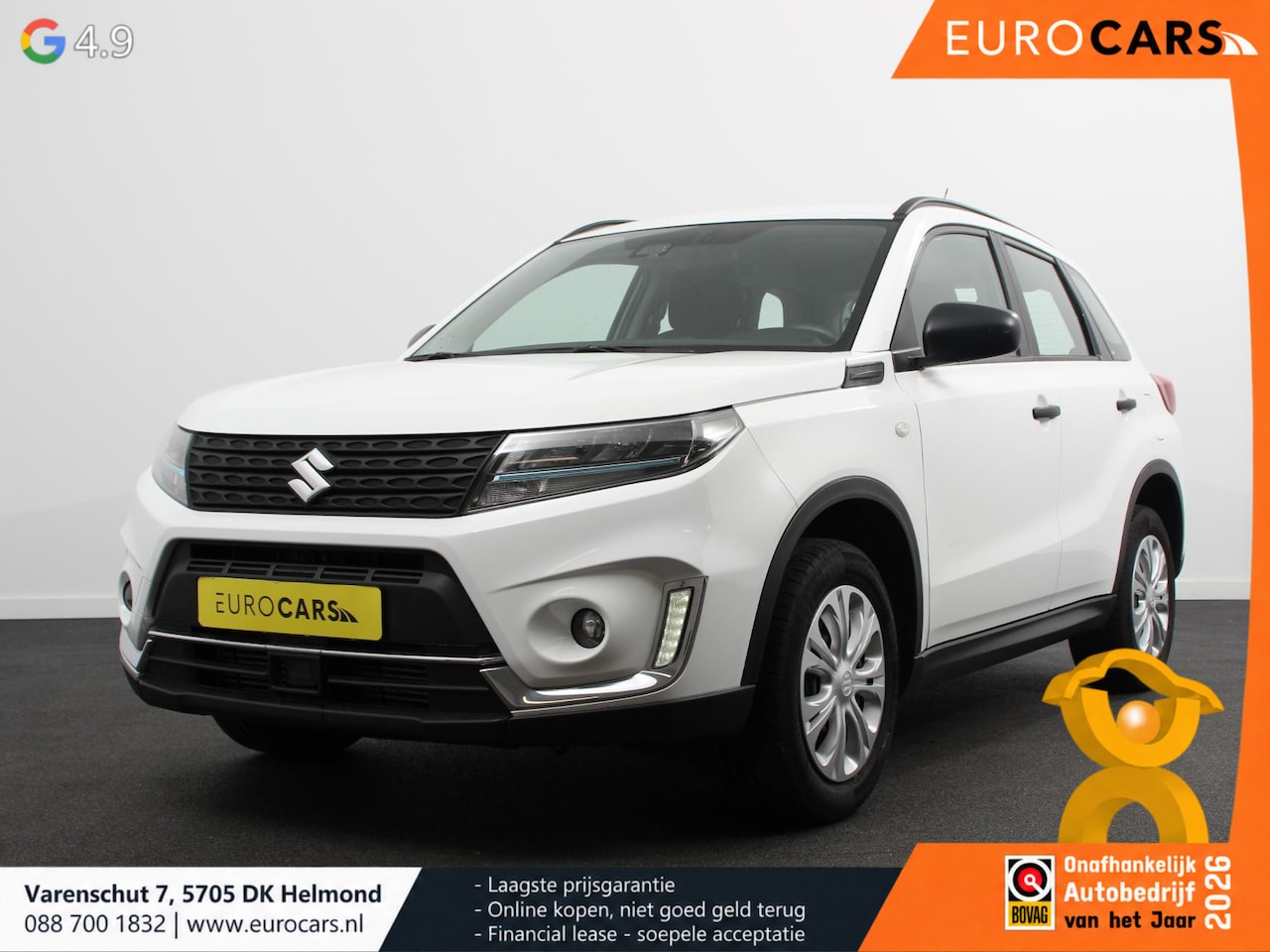 Suzuki Vitara - 1.4 Boosterjet Comfort Smart Hybrid Climate Control Cruise Control Bluetooth Led 46055 km! - AutoWereld.nl