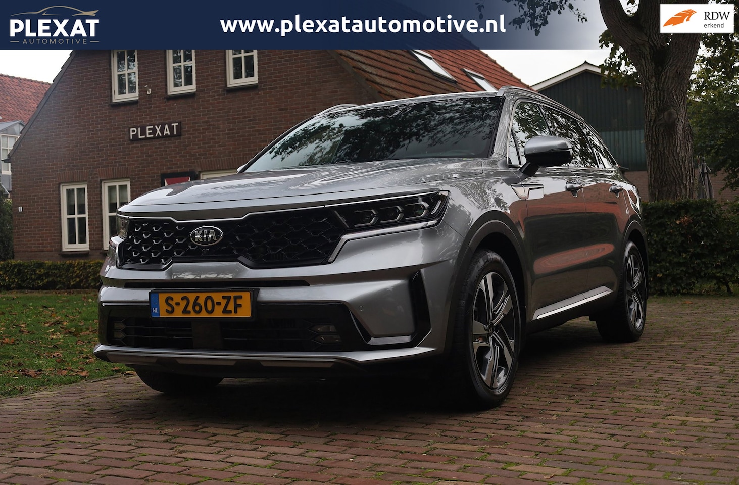 Kia Sorento - 1.6 T-GDI Plug-in Hybrid 4WD DynamicLine 7-Persoons Aut. | Luxe Leder | Sportstoelen | Bos - AutoWereld.nl