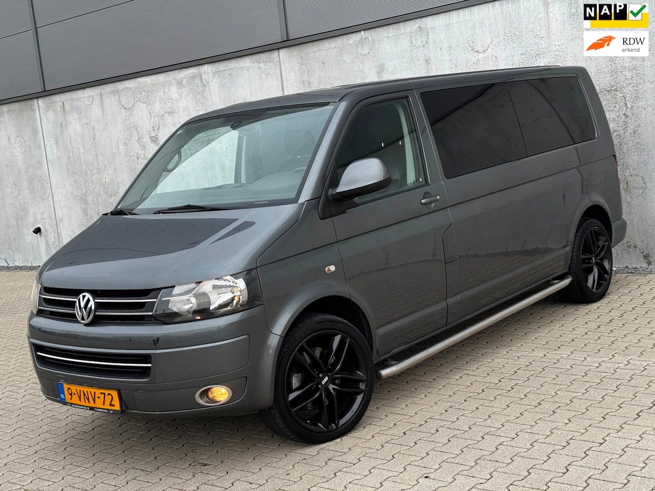 Volkswagen Transporter - 2.0 TDI|L2|DSG|4Motion|APK|Navi|Airco|20inch|NAP|OH - AutoWereld.nl