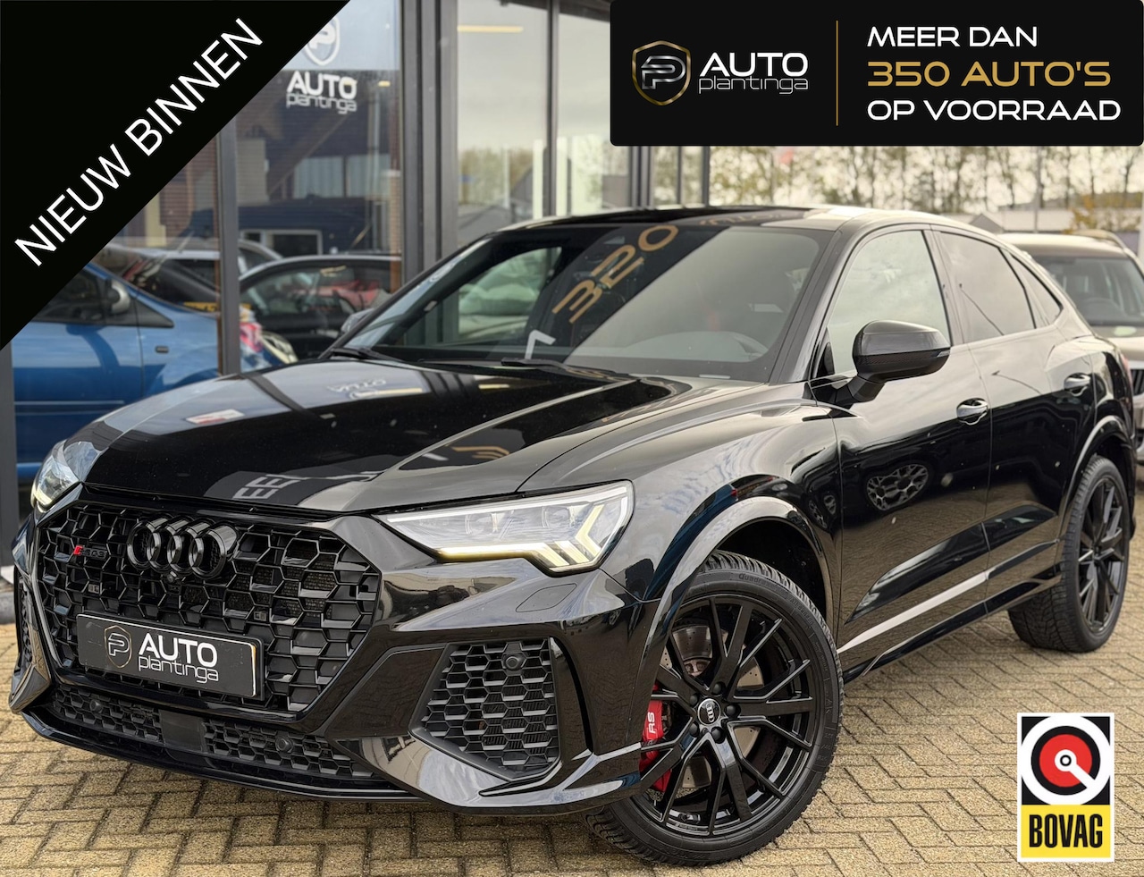 Audi Q3 Sportback - TFSI RS 400PK | BOMVOL | Target Blue Eye | Lasershield | Led Matrix Koplampen | RS Sportui - AutoWereld.nl