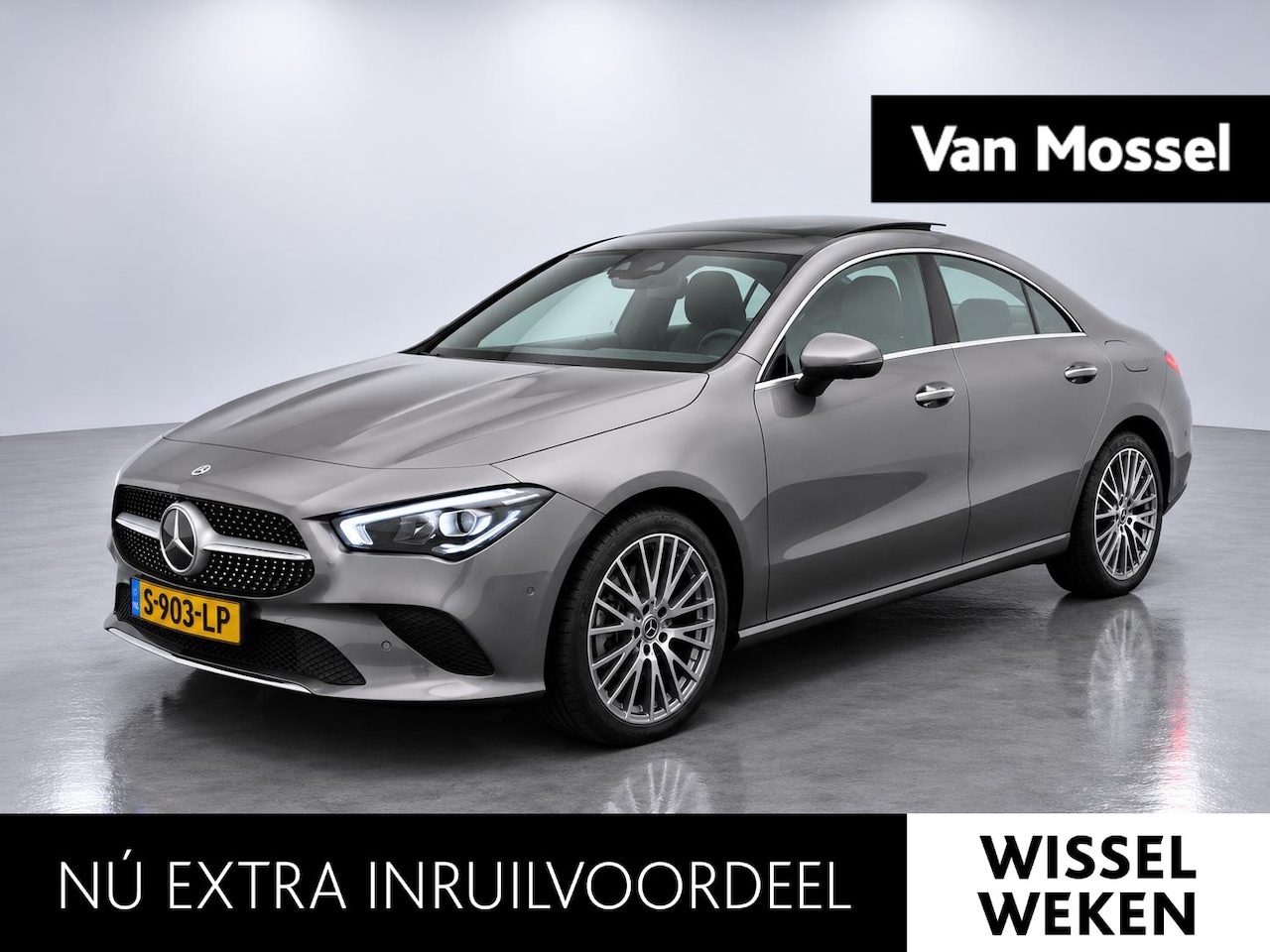 Mercedes-Benz CLA-Klasse - 250 e Luxury Line | Panoramadak | Apple Carplay / Android Auto | Navigatie | Memory Seats - AutoWereld.nl