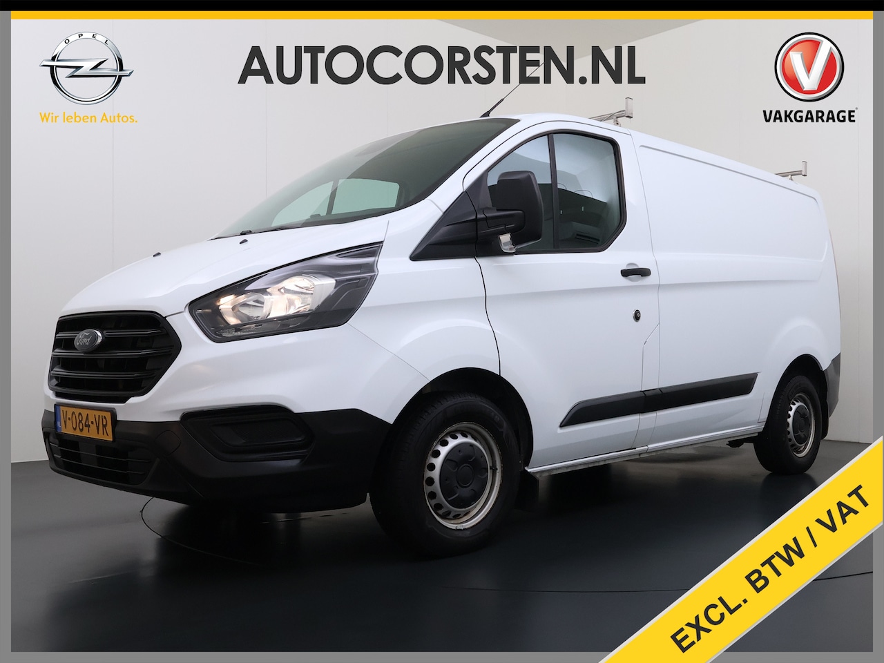Ford Transit Custom - 280 2.0TDCI L1H1 Euro 6 Trekhaak 3-Persoons Airco Voorruitverwarming Bluetooth Schuifdeur+ - AutoWereld.nl