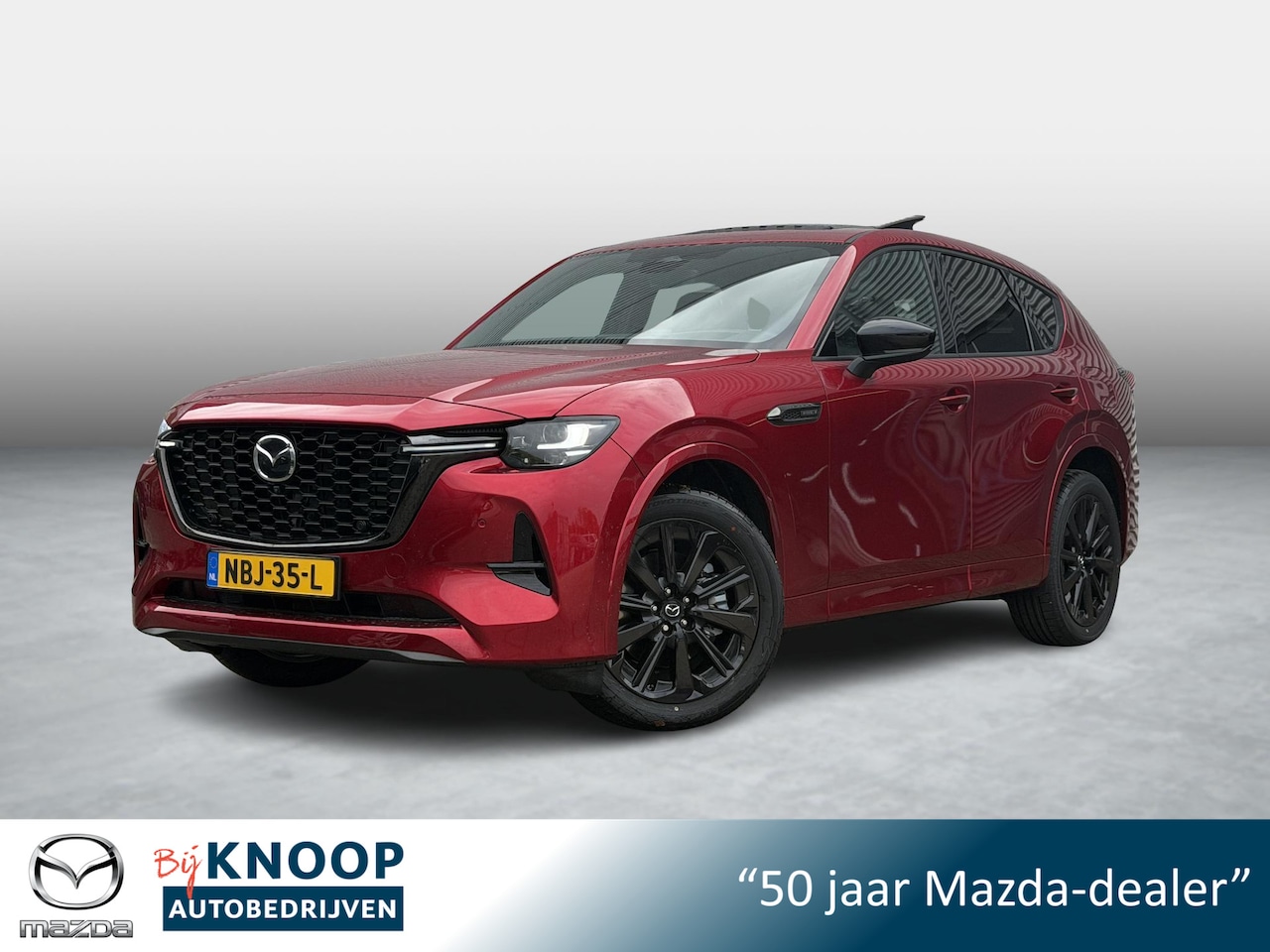 Mazda CX-60 - 2.5 e-SkyActiv PHEV Homura Plus | Schuifdak | Leder | Fab.garantie 10-2032 | - AutoWereld.nl