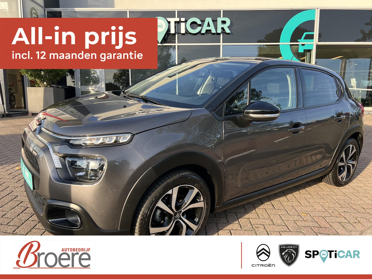 Citroën C3 - 1.2 Turbo 110 S&S Shine EAT6 Automaat - AutoWereld.nl
