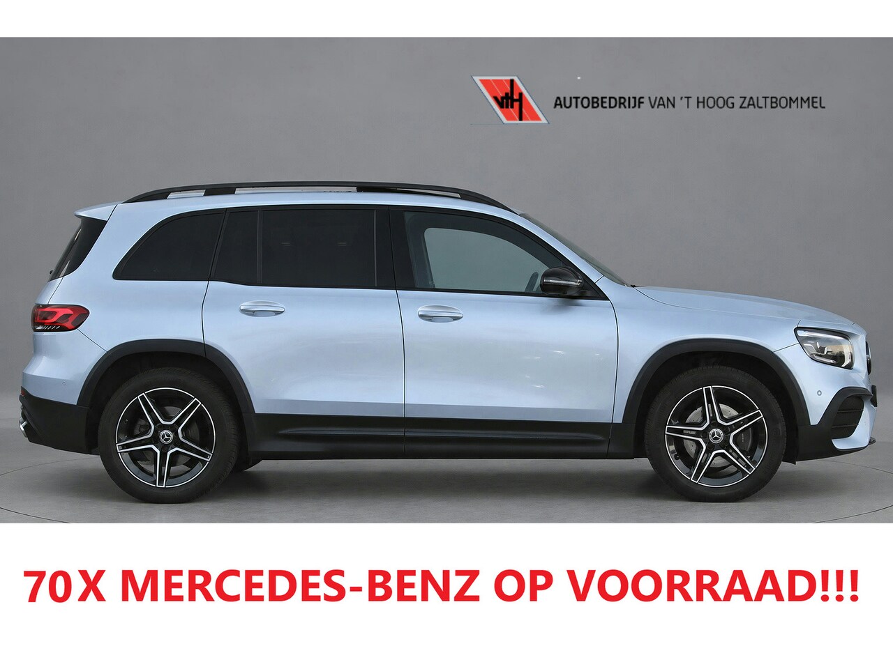 Mercedes-Benz GLB - 200 163pk 7-PER AMG LINE NIGHT PANORAMADAK DISTRONIC SFEER HEAD-UP KEY-LESS GO 360-CAMERA - AutoWereld.nl