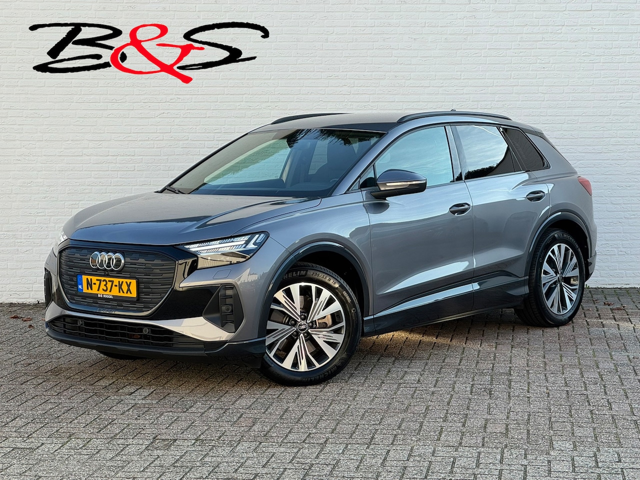 Audi Q4 e-tron - 40 Launch edition Advanced 77 kWh SOH 87% Navi Carplay Camera Stoelverw. PDC V+A Electr. A - AutoWereld.nl