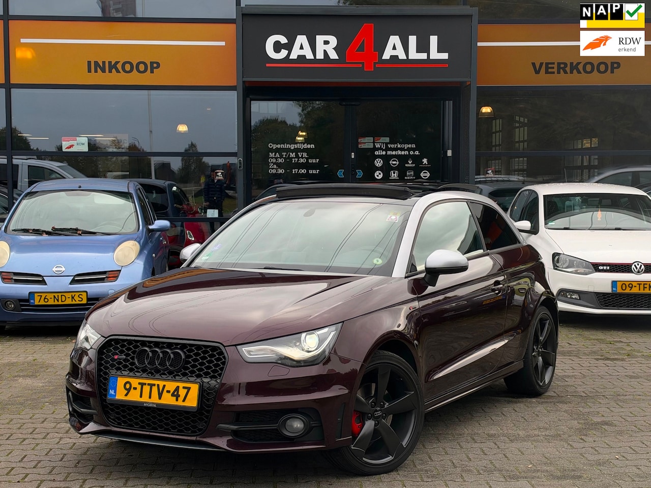 Audi A1 - 1.4 TFSI CoD Sport Edition PANO/KLEPPENSYSTEEM/LED/ROTORVELGEN/LIEFHEBBERSAUTO// - AutoWereld.nl