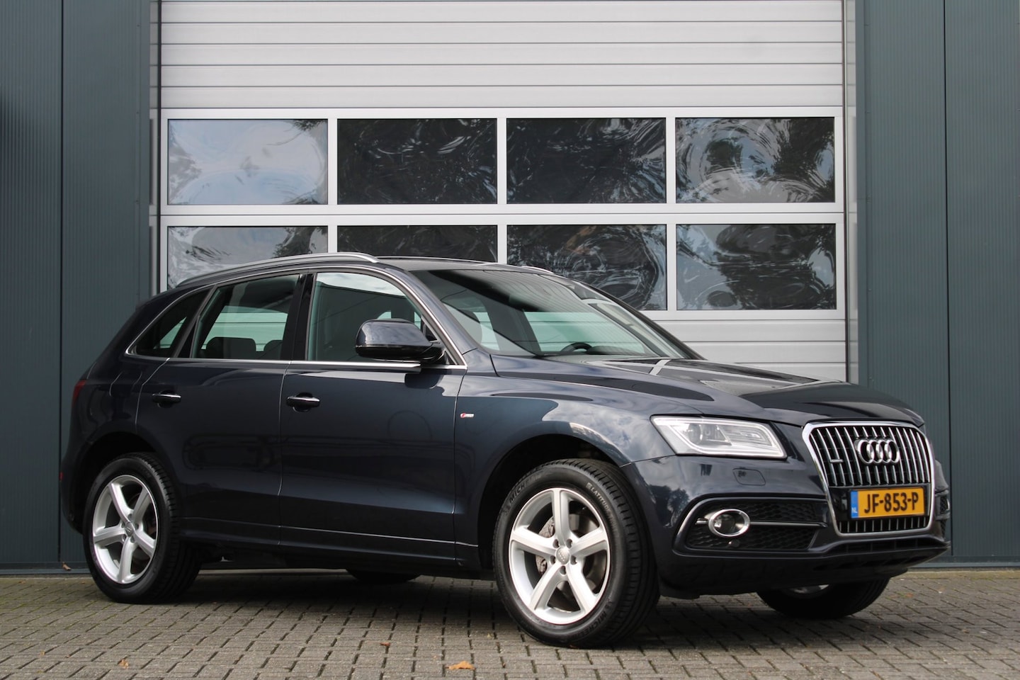 Audi Q5 - 2.0 TFSI quattro Adrenalin Sport S-Line 230pk Cruise/Stoelverwarming/Bi-Xenon/PDC/Navi/Blu - AutoWereld.nl