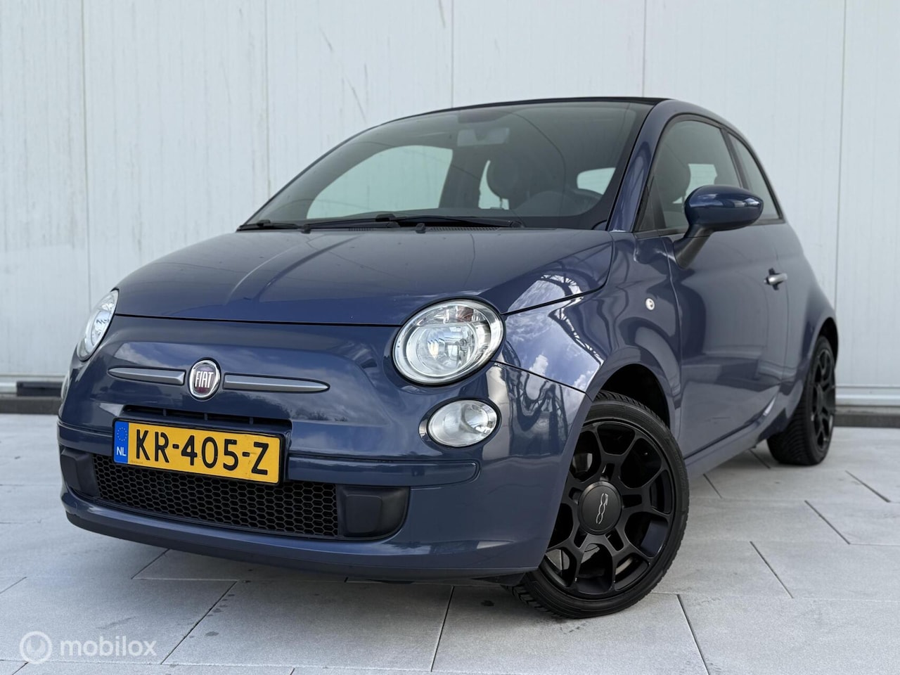 Fiat 500 C - 0.9 TwinAir Lounge Cabrio CarPlay P sen Light Blue - AutoWereld.nl