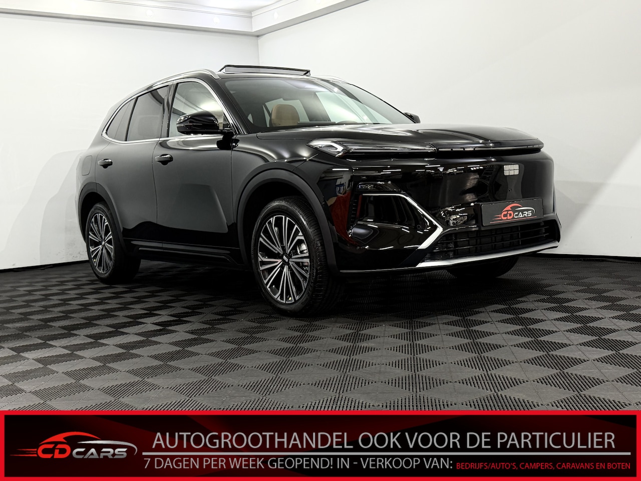 Geely Starray EM-i - 1.5 Max+ Brown Leder, Panoramadak, Flyme sound, Head-up display, 360 Camera, Elektrische a - AutoWereld.nl