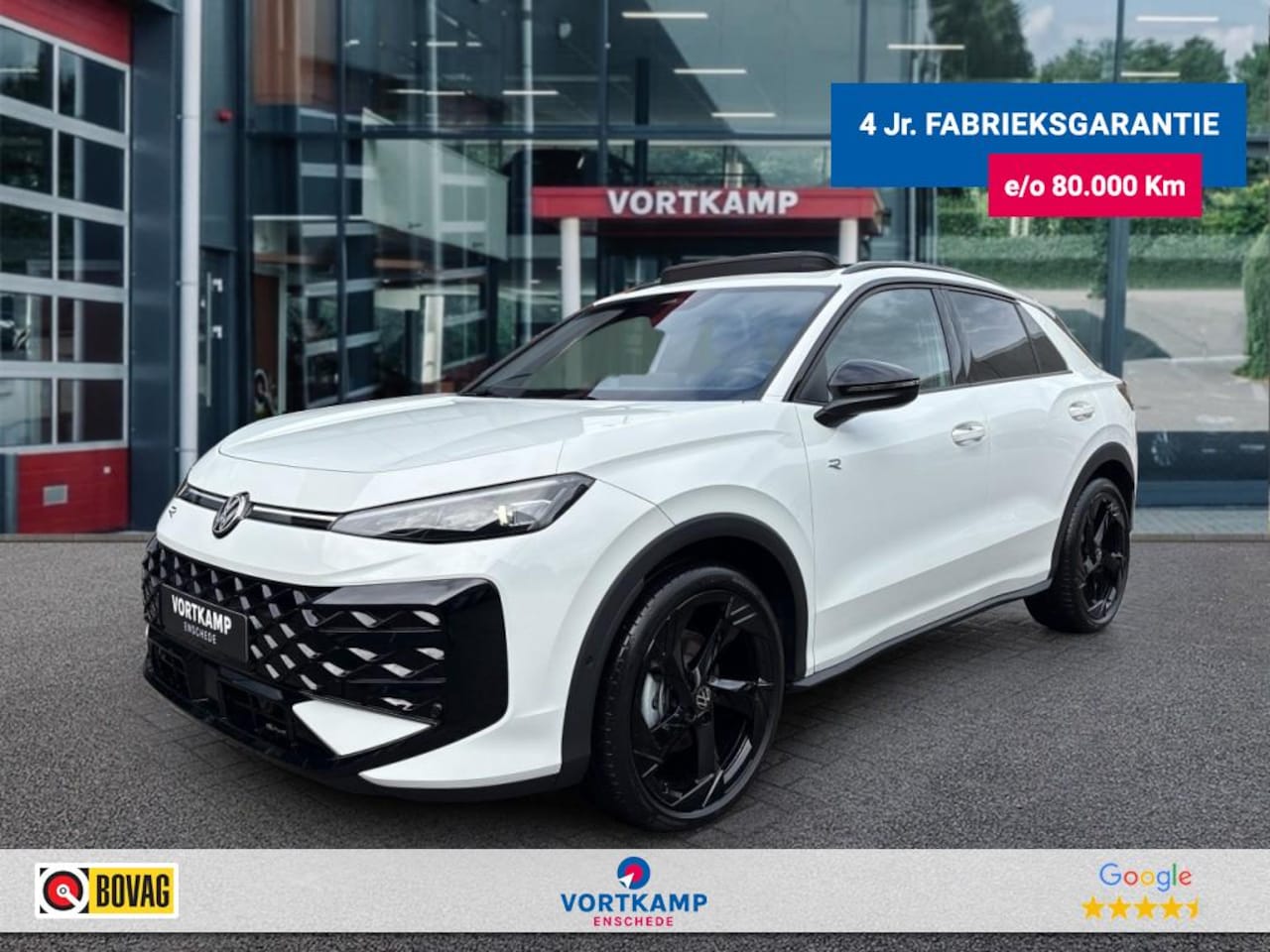 Volkswagen T-Roc - 1.5 eTSI R-LINE BLACK STYLE TREKHAAK/PANO-DAK/IQ-LIGHTS/CARPLAY/MATRIX - AutoWereld.nl