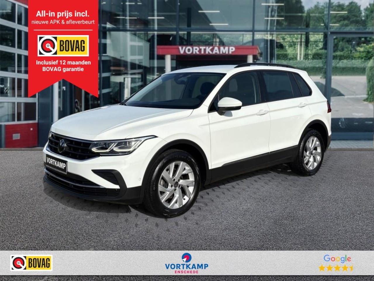 Volkswagen Tiguan - 2.0 TDI 4MOTION LIFE PDC/ACC/STANDKACHEL/STOEL+STUURVERW/NAVI - AutoWereld.nl