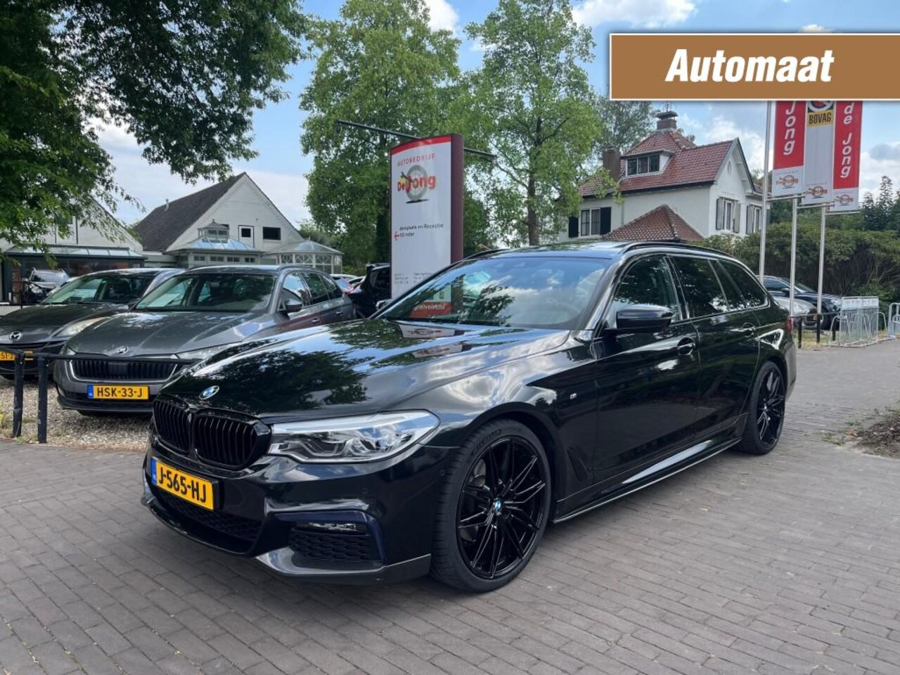 BMW 5-serie Touring - TOURING 520I HIGH EXECUTIVE / SCHUIFDAK / LEDER / HARMAN-KARDON - AutoWereld.nl