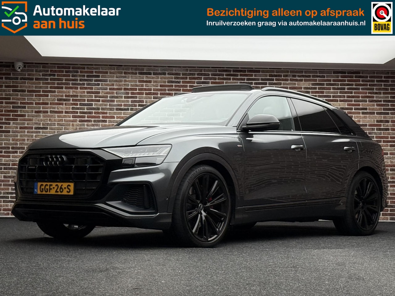 Audi Q8 - 60 TFSI e quattro Pro Line S Competition Pano| Soft close - AutoWereld.nl