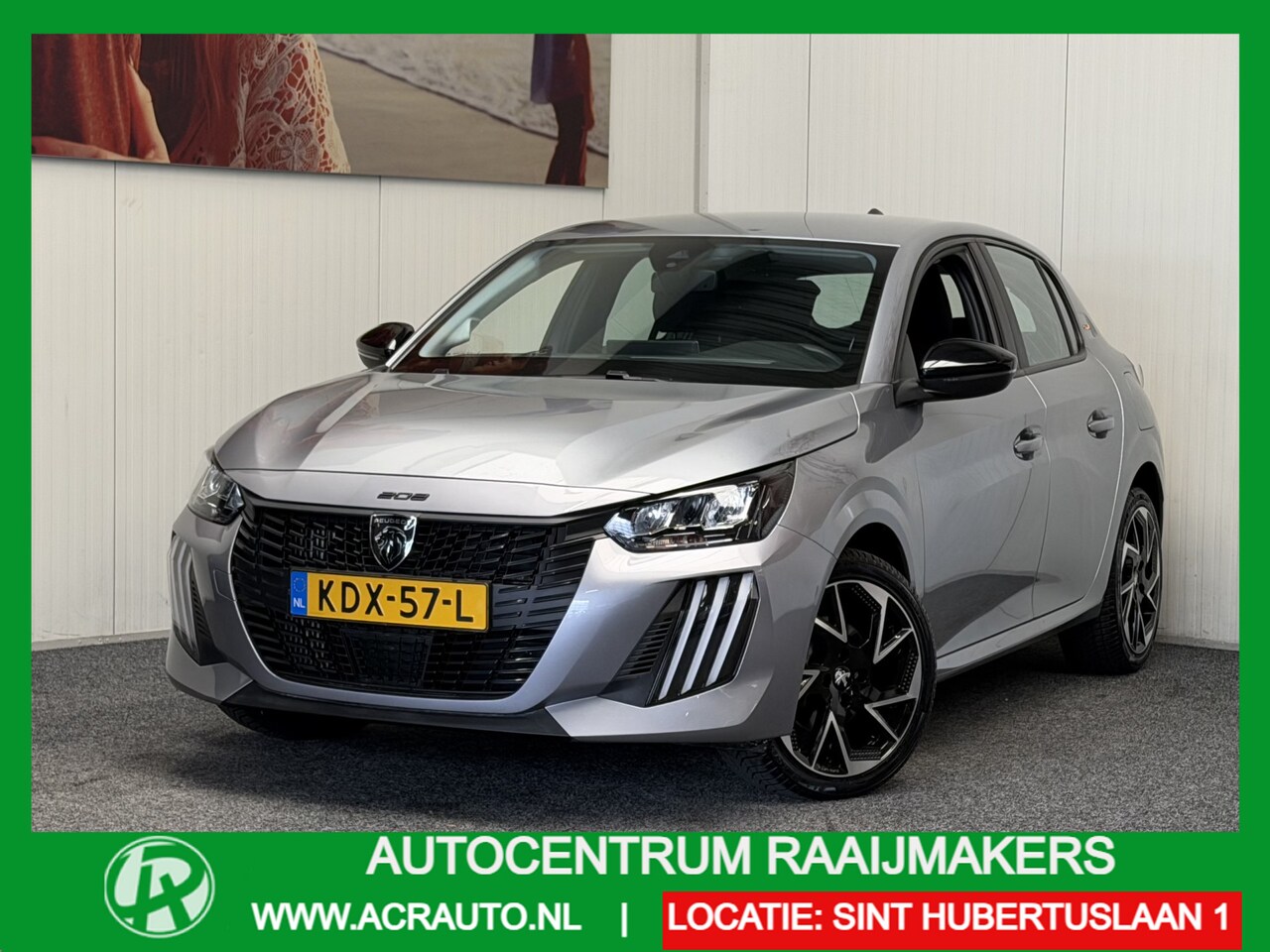 Peugeot 208 - 1.2 STYLE 100PK MODEL 2025 NAVIGATIE CRUISE CONTROL APPLE CARPLAY/ANDROID AIRCO BLUETOOTH - AutoWereld.nl