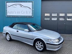 Saab 9-3 Cabrio - 2.0t S 1e Eig Leder Airco Cruise 176dkm NL Auto NAP Incl nw Apk 08-2026
