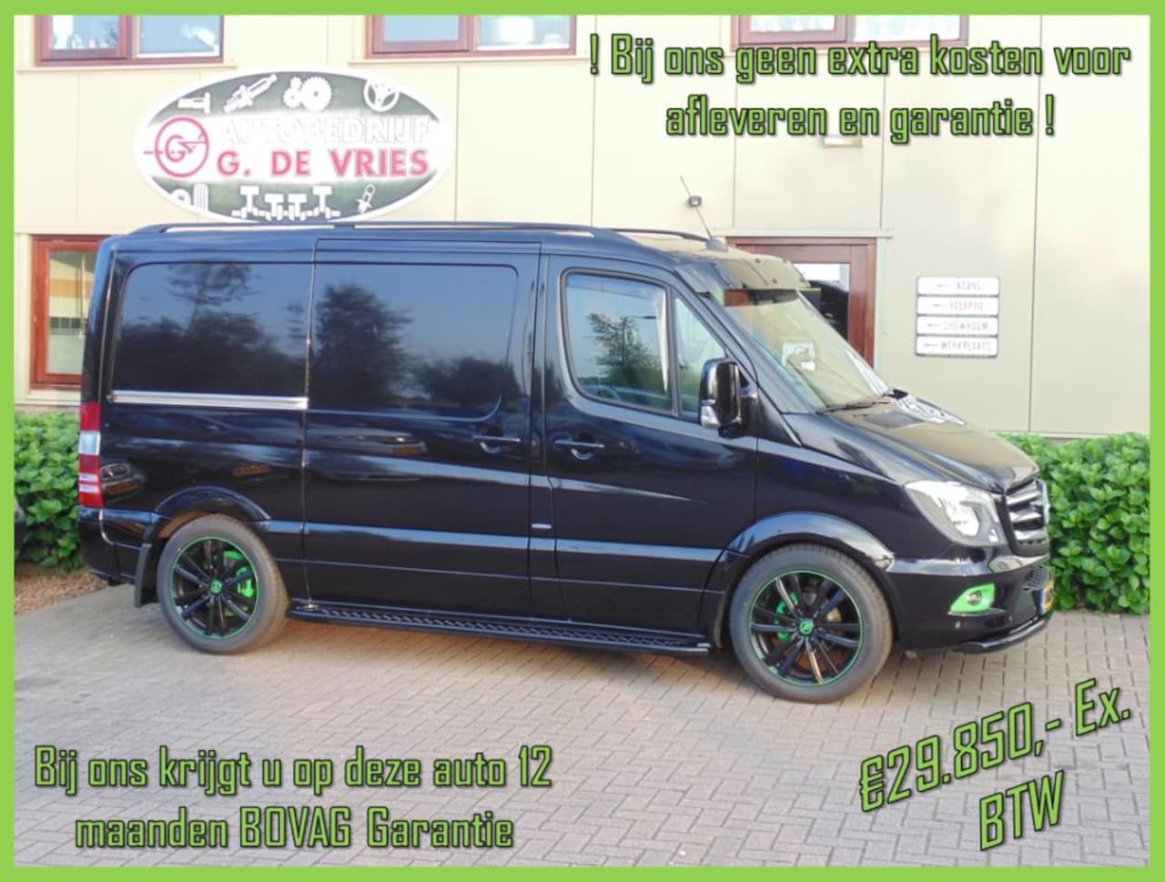 Mercedes-Benz Sprinter - 316CDI BlueTEC L1H1 / Automaat / 3,5 ton trekgewicht / Tachograaf / BOVAG-garantie / Excl. - AutoWereld.nl