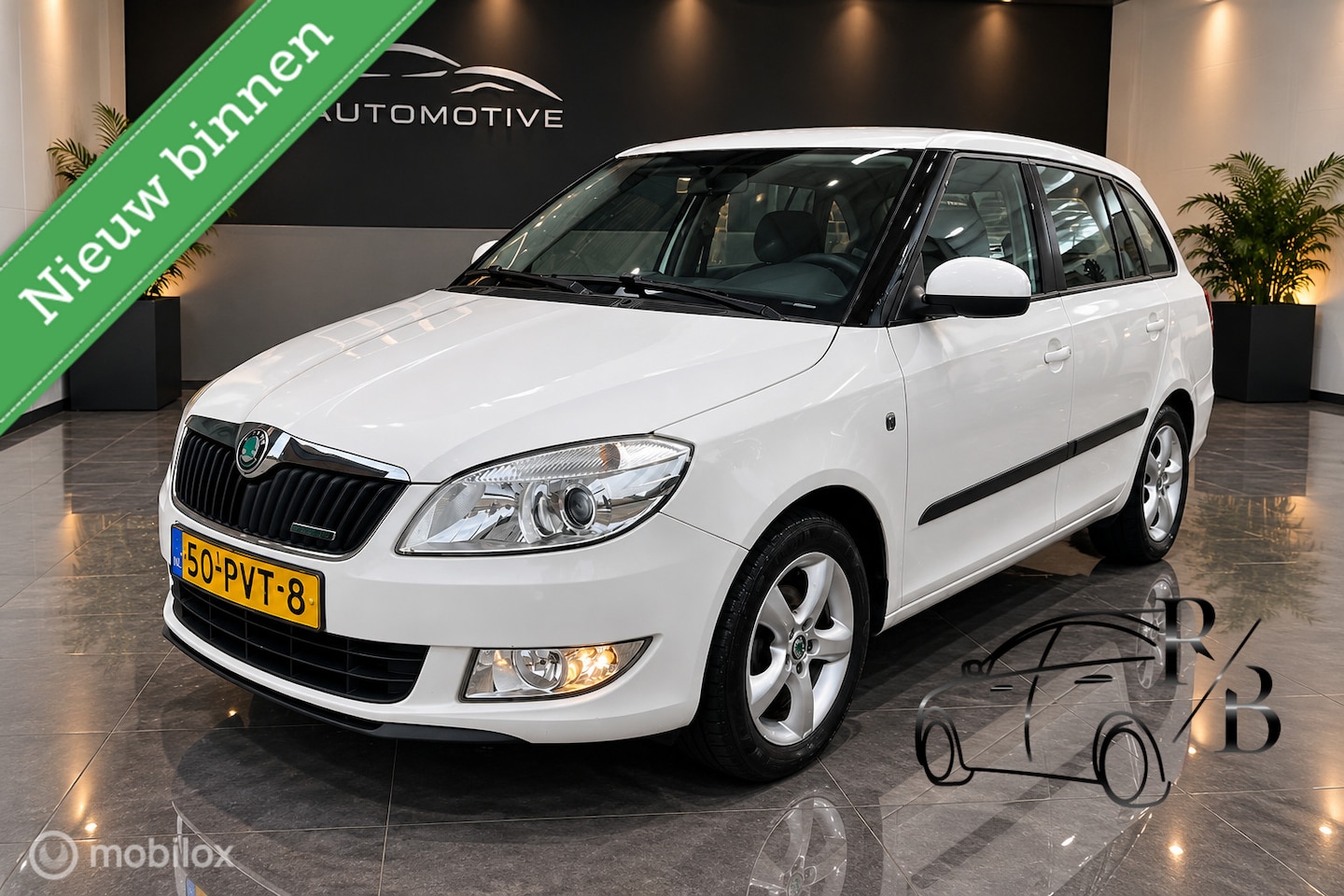 Skoda Fabia Combi - 1.2 TDI Greenline NIEUWE APK NAVI AC - AutoWereld.nl