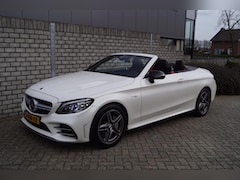 Mercedes-Benz C-klasse Cabrio - 43 AMG 4MATIC Autom Leder/Alcantara Navi 360 Camera Adaptieve Cruise Clima 2x PDC LMV ENZ