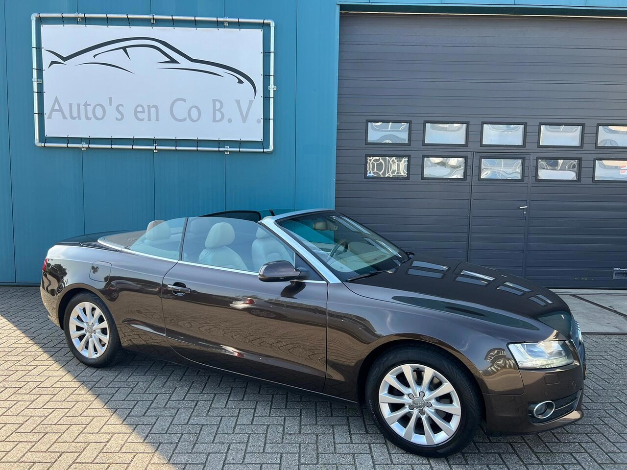 Audi A5 Cabriolet - 1.8 TFSI S-edition Leder Clima Cruise Navi 17"Lm velgen Pdc Xenon Zeer nette staat. Incl n - AutoWereld.nl
